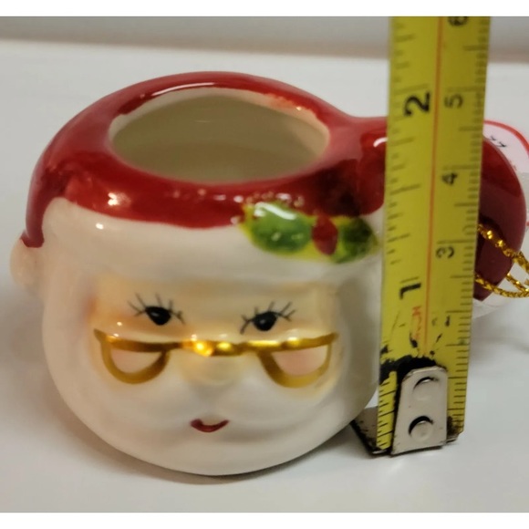 2021 Mr. Christmas Nostalgic Mini Mug Ornament Lot of 5 Holiday Ceramic 1.5 in. - Picture 9 of 11